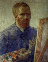 Gogh, Vincent van - Self-Portrait in Front of the Easel